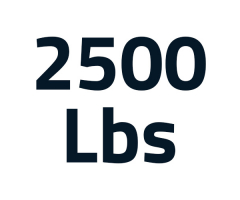 2500 Lbs