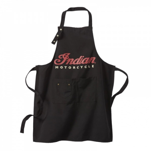 Prijuostė Indian Motorcycle BBQ Apron Juoda
