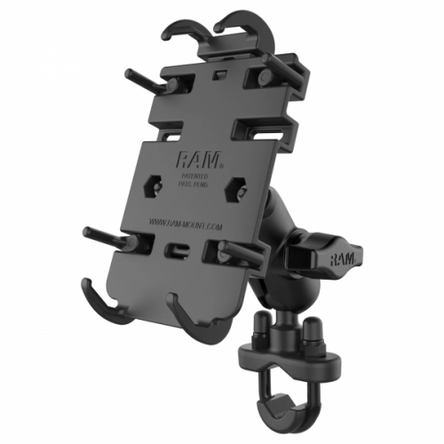 RAM® Quick-Grip™ telefono laikiklis su trumpa alkūne ir U formos laikikliu RAM-B-149Z-A-PD3U