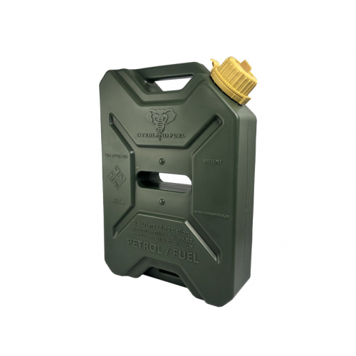 Degalų bakelis Overland Fuel 4.5 L Jerry Can Žalias