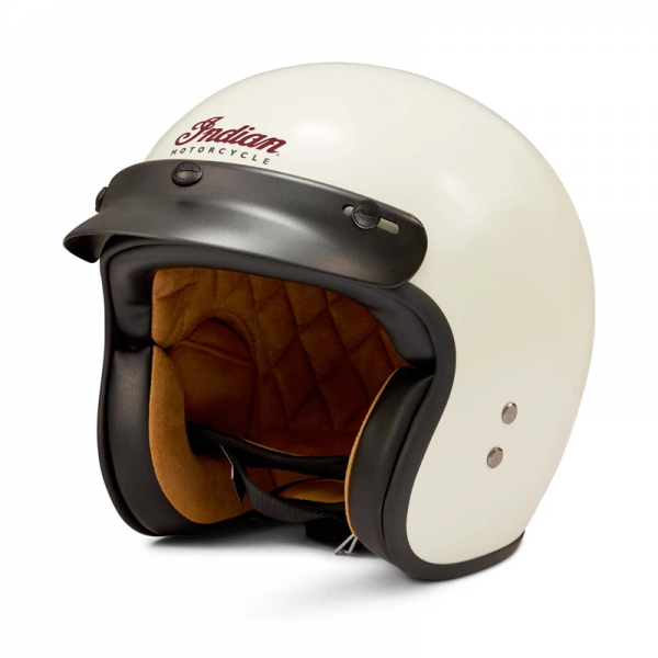products/100/003/788/92/Salmas Indian Motorcycle Retro Open Face Helmet, Cream Baltas_1.jpg