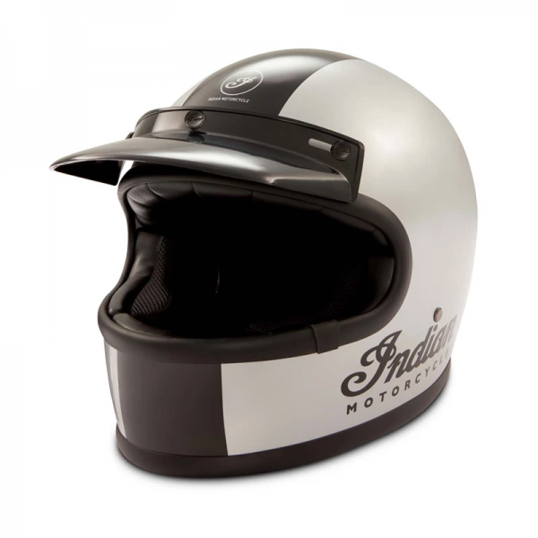products/100/003/794/32/Salmas Indian Motorcycle Gloss Stripe Retro Full Face Helmet Sidabrinis_1.jpg