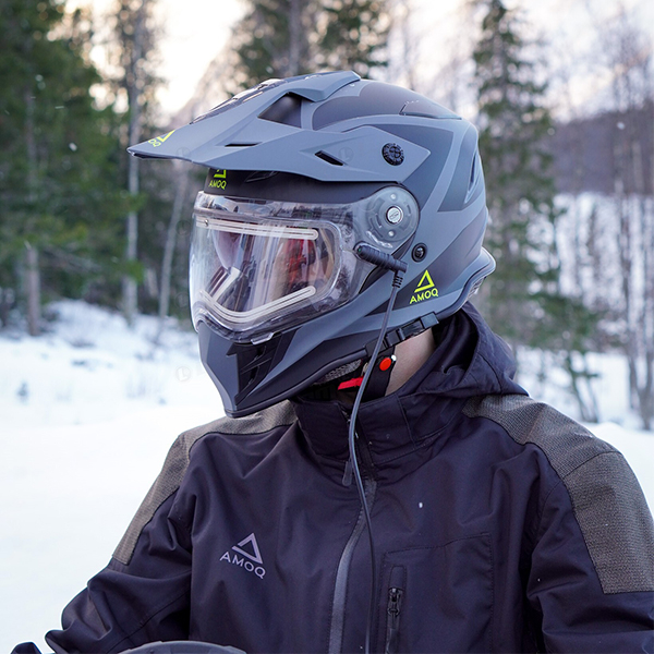 products/100/004/124/72/Salmas su sildomu stiklu AMOQ Adaptor Helmet Electric Visor Juodas, Pilkas, Ryskiaspalve_3.jpg