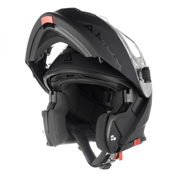 products/100/004/194/12/Modulinis salmas AMOQ Protean Flip-Up Helmet Electric Visor Juodas_2.jpg