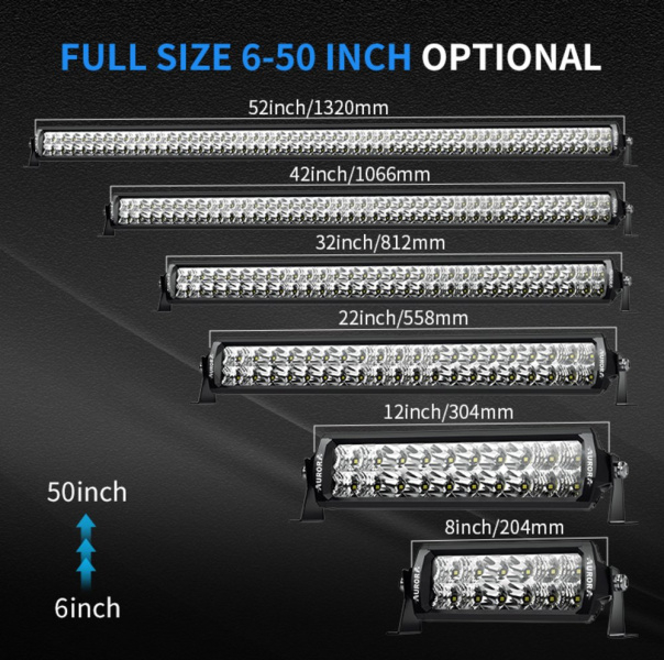 products/100/004/910/93/AURORA Led zibintas 50.8 CM D5 DOUBLE ROW SERIJOS ZIBINTAS 200W COMBO PROL58_9.jpg