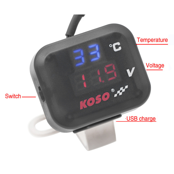 products/100/004/927/13/Termometras  itampos matuoklis su USB krovimu 3in1 Koso_0.jpg