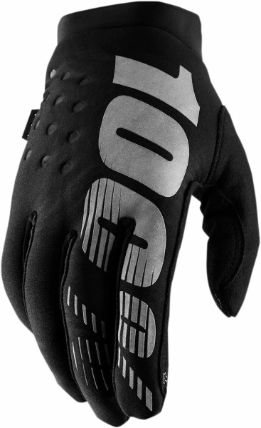 products/100/005/012/96/Pirstines vaikams 100 Youth Brisker Gloves Juodos_0.webp