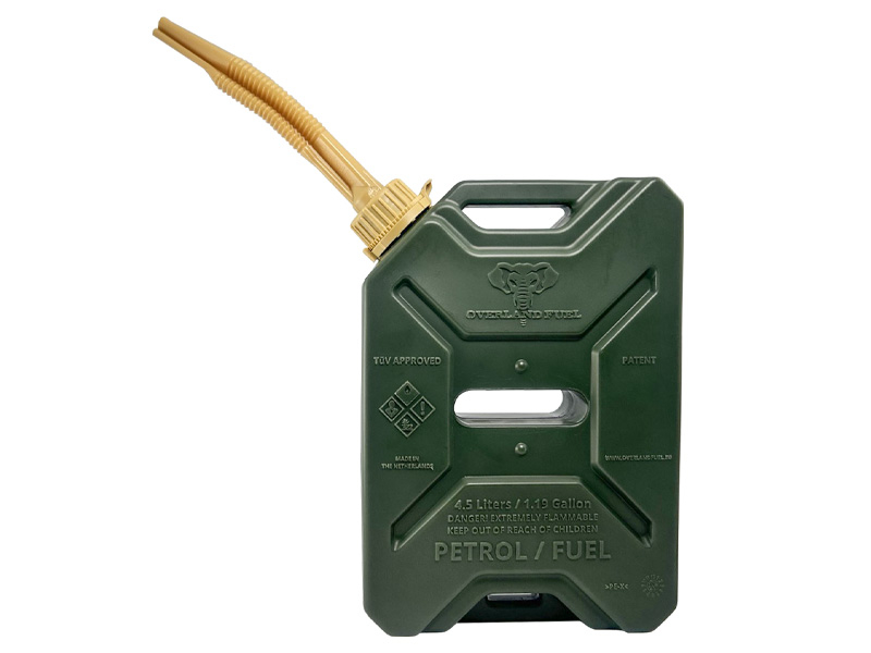 products/100/005/060/73/Degalu bakelis Overland Fuel 4.5 L Jerry Can Zalias 2.jpg