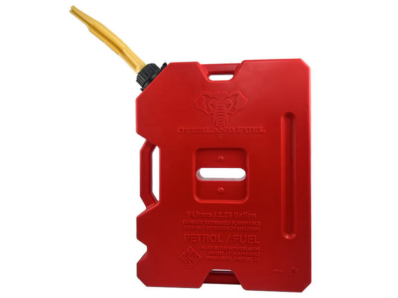 products/100/005/060/74/Degalu bakelis Overland Fuel 9 L Jerry Can Raudonas 2.jpg
