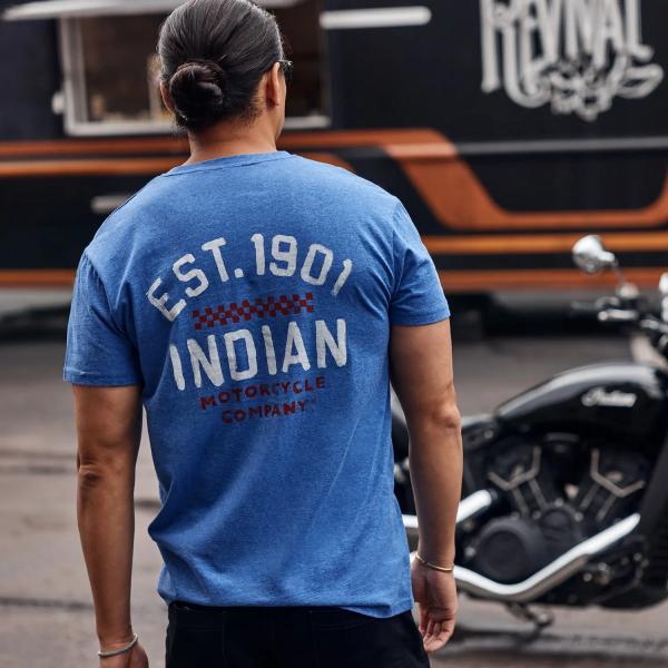 products/100/005/693/99/Vyriska maikute Indian Motorcycle Est 1901 Melyna_2.jpg