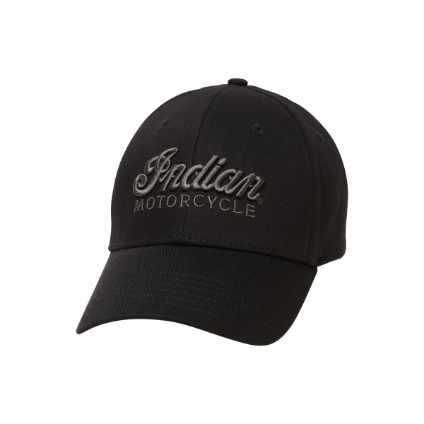 products/100/005/694/44/Kepure Indian Motorcycle 1910 Script Logo Juoda.jpg