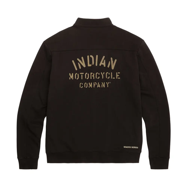 products/100/005/694/45/Dzemperis Indian Motorcycle Mens Camo Lined Quarter Zip Juodas_1.jpg