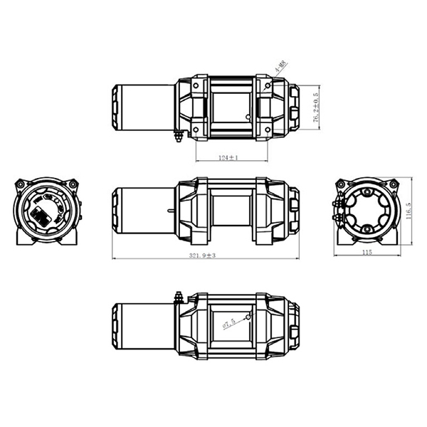 products/100/005/822/16/Gerve Bronco HDQS 3500 su sintetine virve ir nuotoliniu valdymo pulteliu 73-636_1.jpg