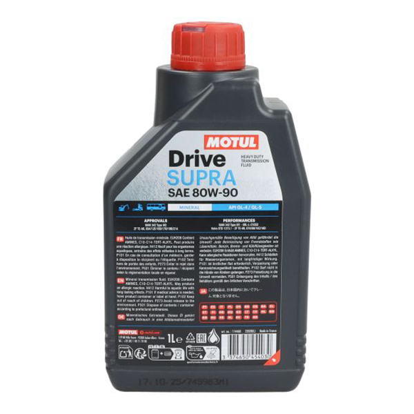products/100/005/845/13/Motul Drive Supra 80W90 1L 114460 transmisine alyva_1.jpg