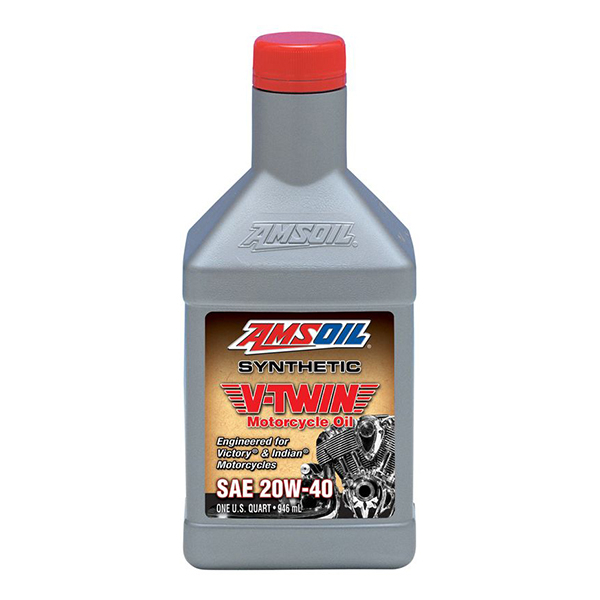 products/100/005/852/72/Alyva AMSOIL 20W40 100 Synthetic V-Twin Motorcycle Oil.jpg