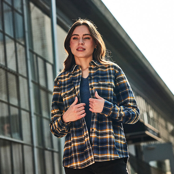 products/100/005/860/14/Moteriski marskiniai Indian Motorcycle Kansas Plaid Shirt Navy_4.jpg