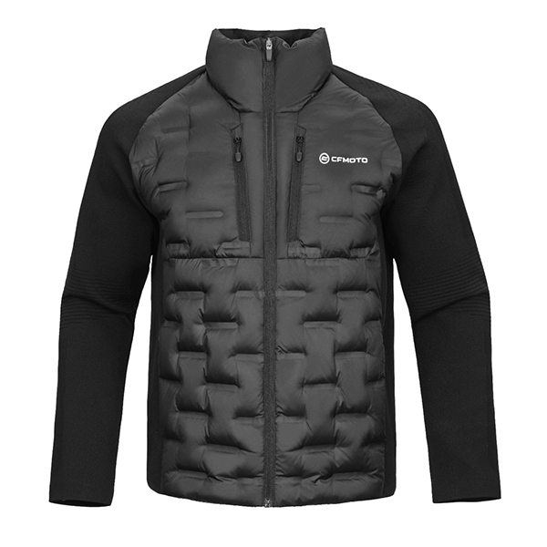 products/100/005/942/12/Vyriska striuke CFMOTO Knitted Sleeved Down Jacket Juoda.jpg