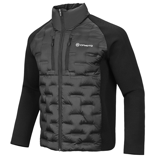 products/100/005/942/12/Vyriska striuke CFMOTO Knitted Sleeved Down Jacket Juoda_1.jpg