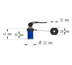 products/100/001/791/31/Ekscentriniai tvirtinimai 22mm CFMOTO CFORCE 850-1000 G2 14.11000_2.jpg