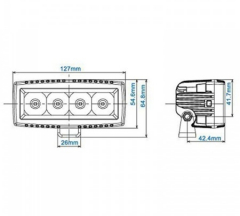 products/100/002/979/12/aurora led zibintas 10 cm single row serijos zibintas 20w flood prol22_2.jpg