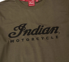 products/100/003/766/32/Marskineliai Indian Motorcycle Mens Loopback Script Long Sleeve T-Shirt Khaki Zali_3.jpg