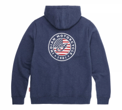 products/100/003/772/52/Dzemperis Indian Motorcycle Womens USA Flag Hoodie Navy Melynas_2.jpg