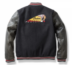 products/100/003/787/12/Striuke Indian Motorcycle Mens Varsity Bomber Jacket Juoda_3.jpg