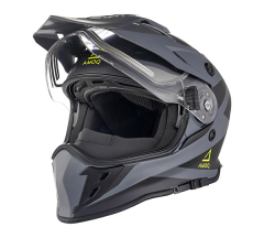 products/100/004/124/72/Salmas su sildomu stiklu AMOQ Adaptor Helmet Electric Visor Juodas, Pilkas, Ryskiaspalve.jpg
