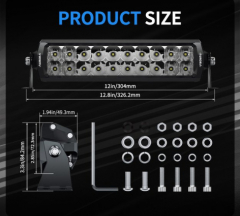 products/100/004/911/54/AURORA Led zibintas 30.48 CM D5 DOUBLE ROW DAKAR  SERIJOS ZIBINTAS 50W BALTA  50W GELTONA COMBO PROL61_6.jpg