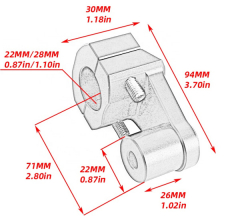 products/100/004/934/32/Universalus vairo iskelimo komplektas 22 28mm 60mm aukscio Juodas MB-MH025-BK_4.jpg