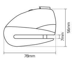 products/100/005/155/12/Stabdziu disko uzraktas signalizacija Oxford LK290.jpg