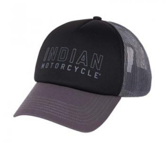 products/100/005/694/36/Kepure Indian Motorcycle Outline Logo Trucker Juoda.jpg