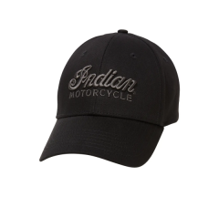 products/100/005/694/44/Kepure Indian Motorcycle 1910 Script Logo Juoda.jpg