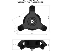 products/100/005/714/56/Vairo tvirtinimo vibracijos slopintuvas Quad Lock Vibration Dampener_4.jpg