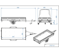 products/100/005/750/92/Priekaba TikiTreiler CP327-LH PRO 750kg 327x188x40_6.jpg