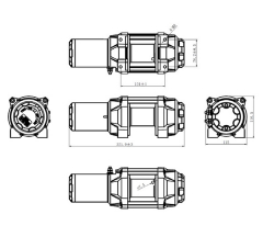 products/100/005/822/16/Gerve Bronco HDQS 3500 su sintetine virve ir nuotoliniu valdymo pulteliu 73-636_1.jpg