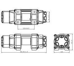 products/100/005/822/17/Gerve Bronco HDCS 3500 su sintetine virve ir nuotoliniu valdymo pulteliu 73-640_1.jpg