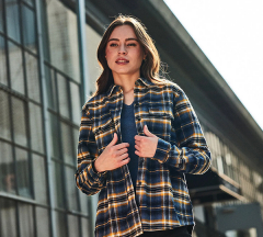 products/100/005/860/14/Moteriski marskiniai Indian Motorcycle Kansas Plaid Shirt Navy_4.jpg