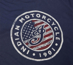 products/100/005/863/14/Moteriski marskineliai Indian Motorcycle USA Flag Logo T-Shirt, Navy_2.jpg