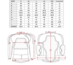 products/100/005/874/56/Kuno sarvai vaikams UFO Centurion BV1 Bodyguard_chartguide.jpg