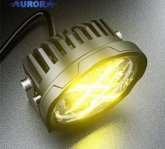 products/100/005/927/83/AURORA 4-inch 10 cm X FACTOR serijos zibintas 40W SPOT su RGB komplektas 2vnt_1.jpg