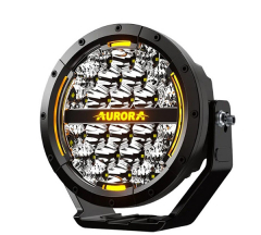 products/100/005/928/14/AURORA 7-inch 18 cm Apvalus zibintai 120W COMBO su DRL Amber-White, komplektas 2vnt su laidu pyne_1.jpg