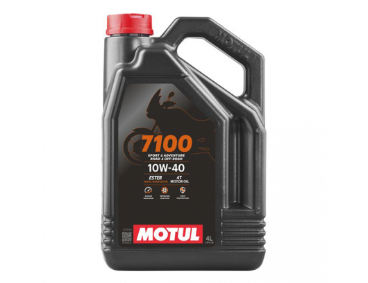 Motul 7100 10w40 4T variklio alyva 100% sintetinė 4L 104092