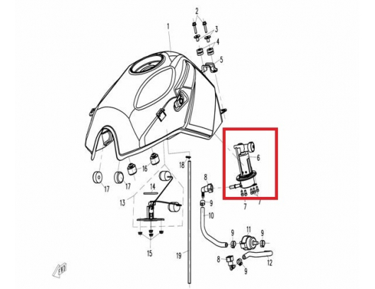 A000-150400-10000 FUEL PUMP ASSY