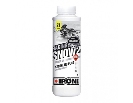Dvitakčio alyva IPONE SNOW RACING 2T FRAISE Pusiau sintetinė 1L 800173 Braškių kvapo