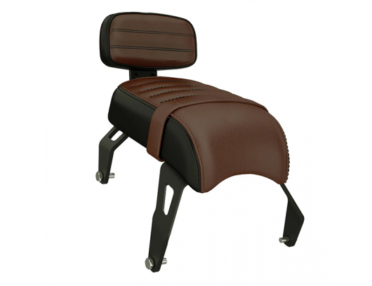 Keleivio sėdynė su atlošu Indian Scout (ruda oda) 2882853-LNA