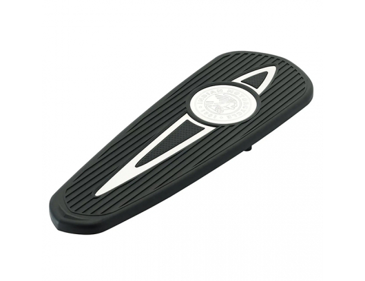 Headdress Rider Floorboard Pads in Polished (Pair) Indian Motorcycle 2879606-01