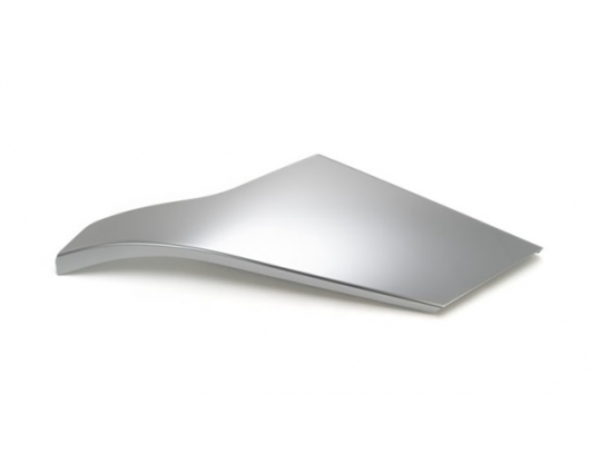5BY0-371001-0VF00 DECO PLATE, LH UPPER DOORPAINTED ULTRA SILVER