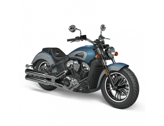 Indian Motorcycle Scout 1200 Blue Slate Metallic/Cobra Silver ICON ABS 2021