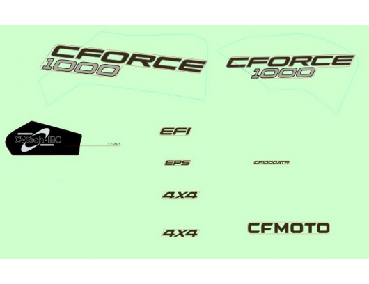 9AY1-1901A0-30000 DECAL ASSY